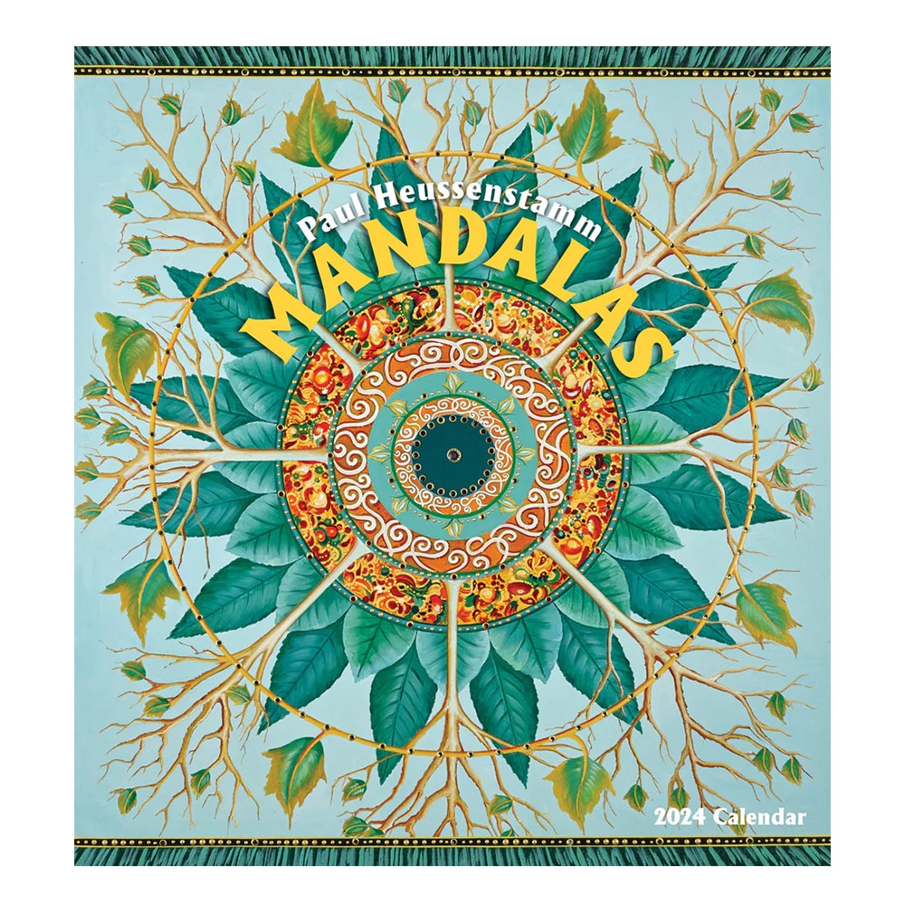 Pomegranate 2024 Wall Calendar Mandalas Heussenstamm